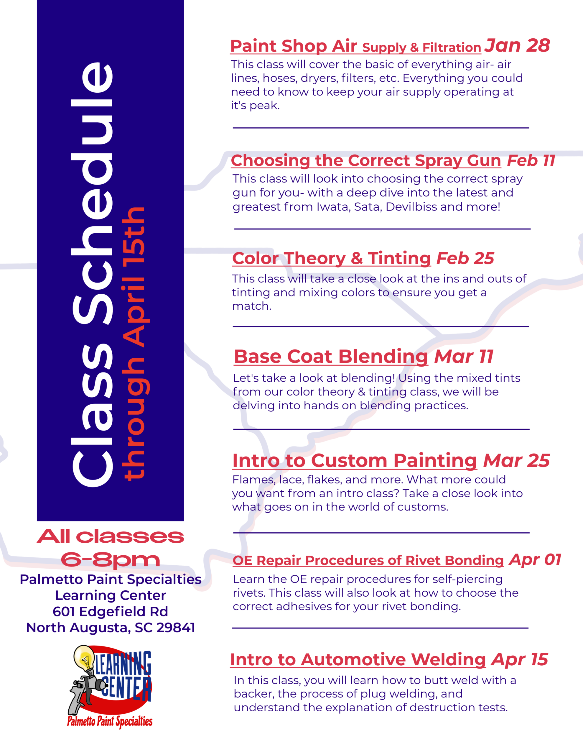 Class schedule season